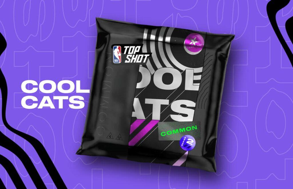 NBA Top Shot - Colete pacotes Cool Cats